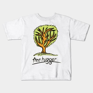Tree hugger Kids T-Shirt